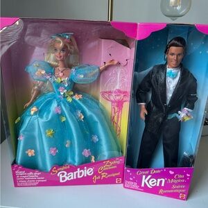 Barbie Songbird Doll in Blue and Pink Dress